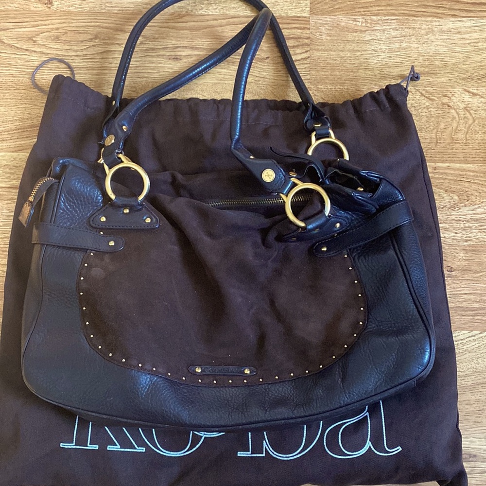 Cole Haan Brown MultiFabric Purse